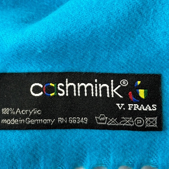 Cashmink 100% Super Soft Acrylic Scarf Made in Germany RN66349 - Picture 2 of 3